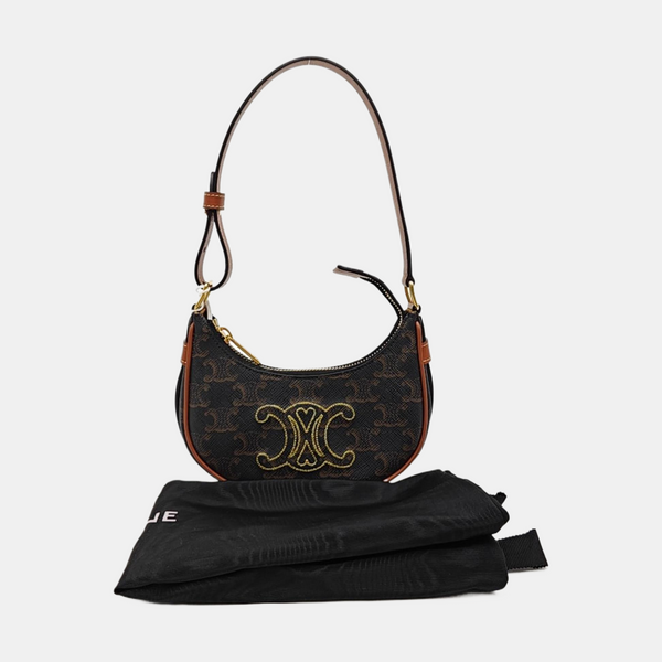 AVA Mini Coated Canvas Brown