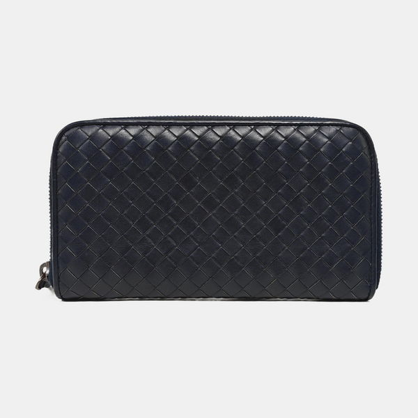 Calfskin Wallet Blue