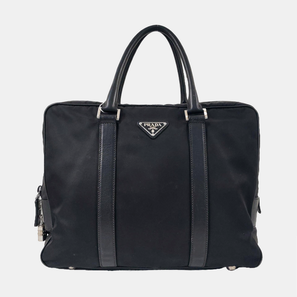 Nylon Tote Bag Black