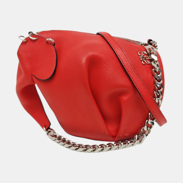 Animales Piel de ternera Rojo
