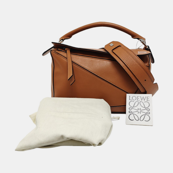 Puzzle Small Calfskin Brown