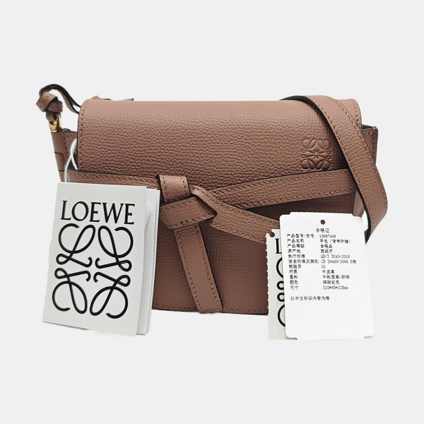 Gate Mini Calfskin Beige