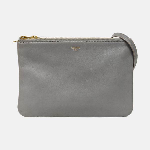 TRIO Small Lambskin Gray