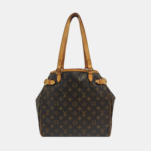 BATIGNOLLES MM Monogram Coated Canvas Brown