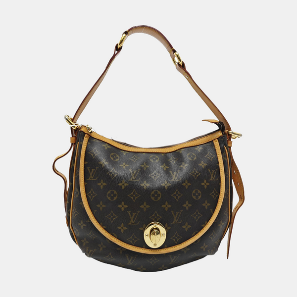 TULUM GM Monogram Coated Canvas Brown