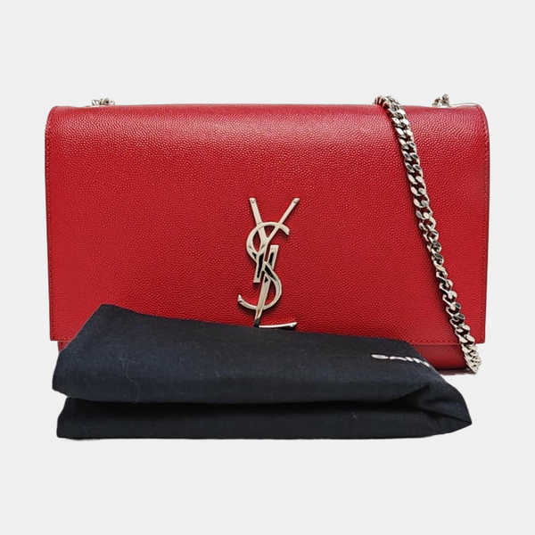 Authenticated pre-owned KATE Medium Calfskin Red - Shoulder Bag at Looply