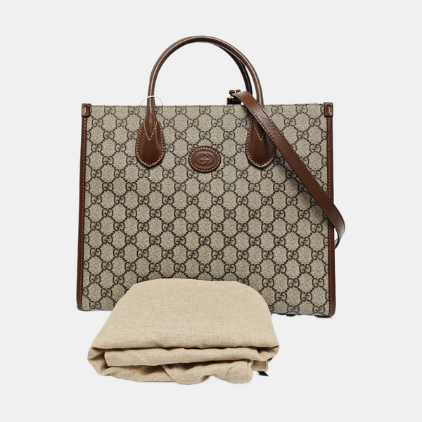 Retro Small Monogram Coated Canvas Brown