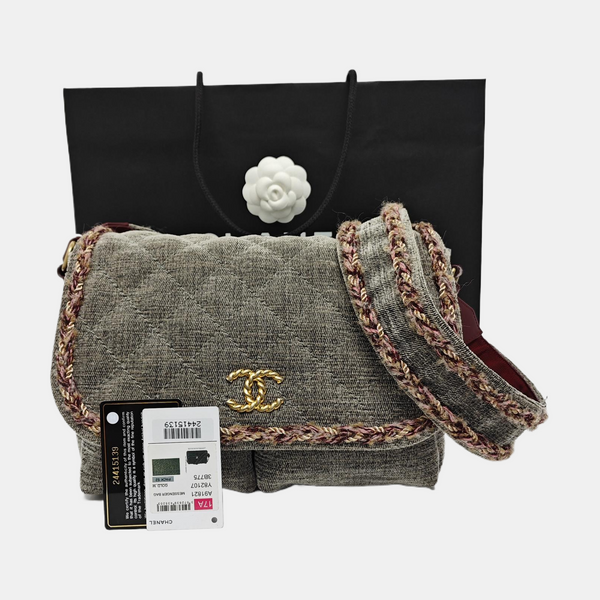 Quilted Velvet Gray