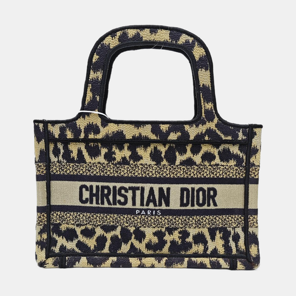 Book Tote Mini Fabric Yellow