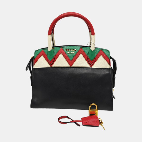 Esplanade Saffiano Calfskin Black