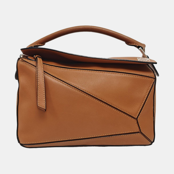 Puzzle Small Calfskin Brown