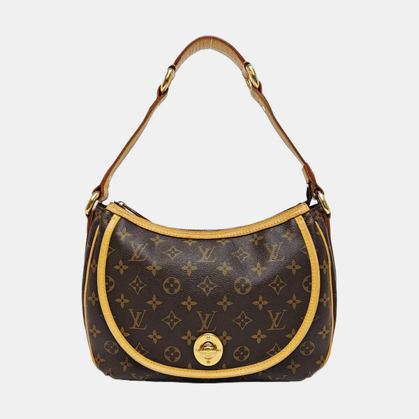 TULUM PM Monogram Coated Canvas Brown