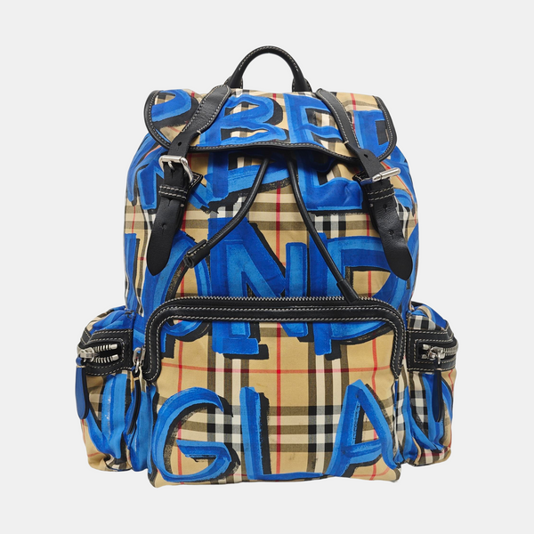 The Rucksack Canvas Beige