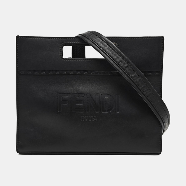 Quilted Calfskin Tote Bag Black