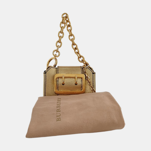 Buckle Leather Gold