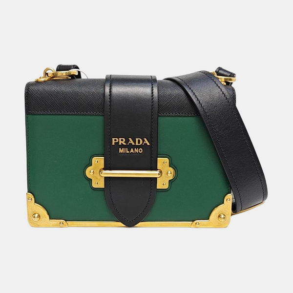 Cahier Saffiano Calfskin Green