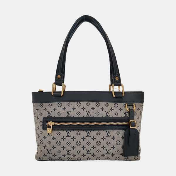 LUCILLE PM Monogram Canvas Gray
