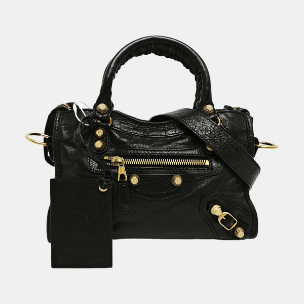 Classic City Mini Lambskin Black
