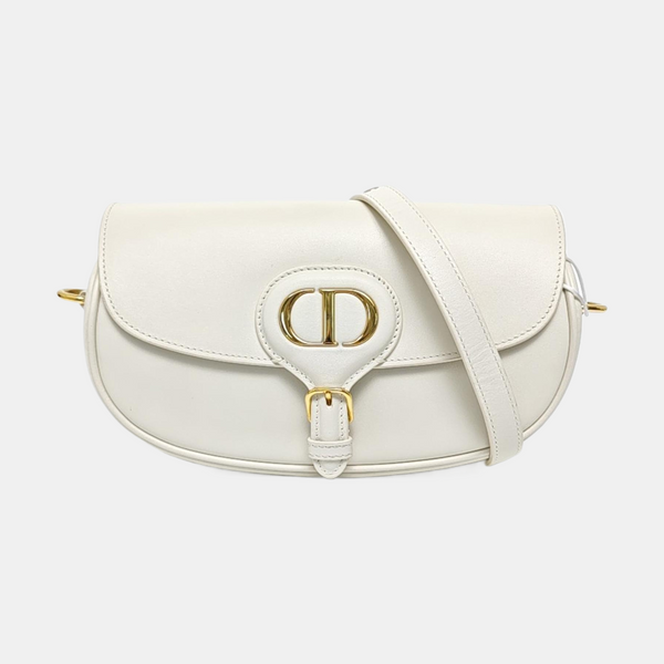 Bobby Medium Calfskin White
