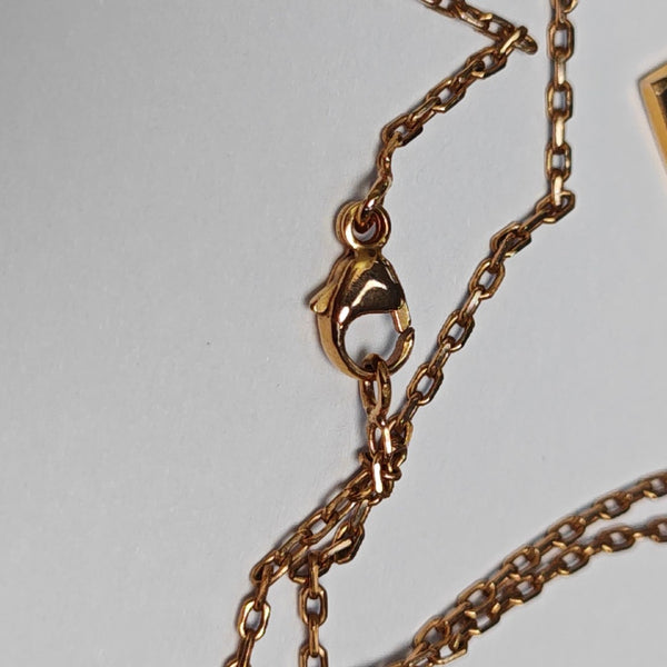 Eileen Metal Gold Necklace