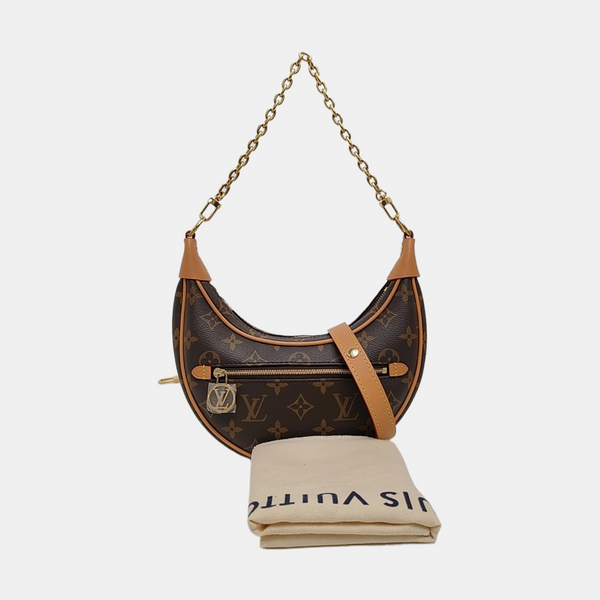 LOOP Monogram Coated Canvas Brown