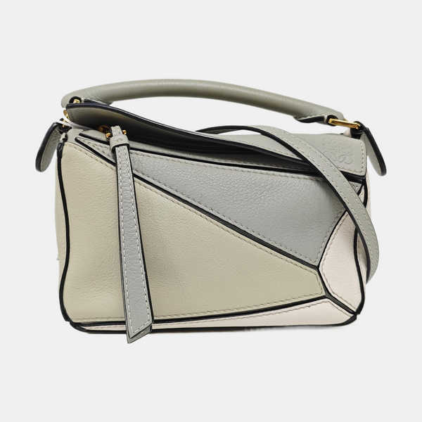 Puzzle Mini Calfskin Multicolor
