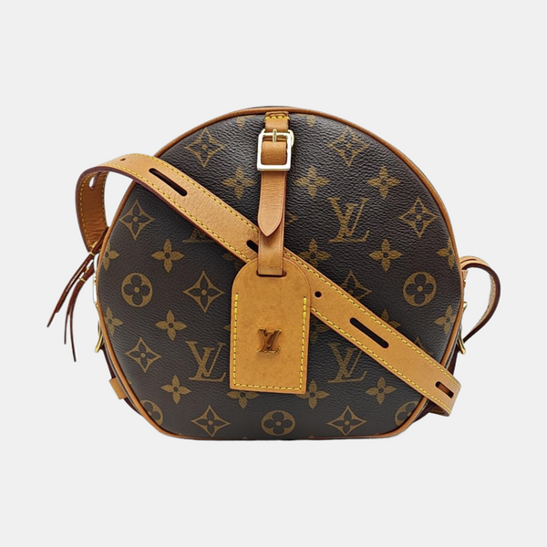 BOITE CHAPEAU MM Monogram Coated Canvas Brown