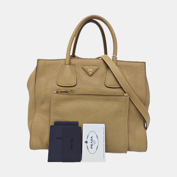 City Calfskin Beige