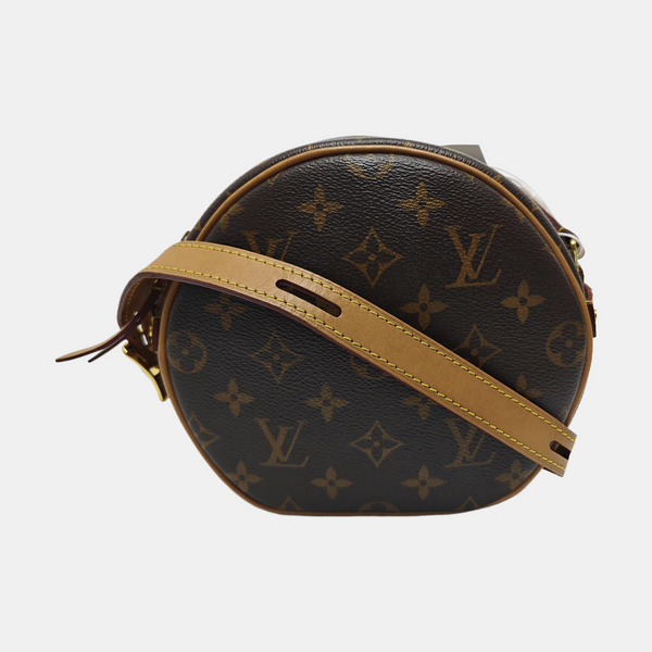 BOITE CHAPEAU PM Monogram Coated Canvas Brown
