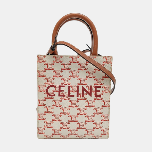 CABAS CELINE Mini Coated Canvas Beige