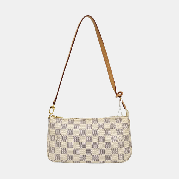 ACCESSOIRES GM Damier Azur Coated Canvas White