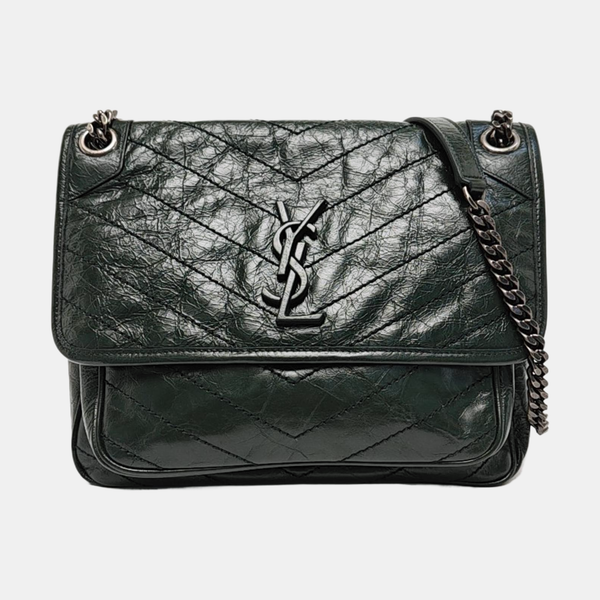 NIKI Medium Calfskin Green