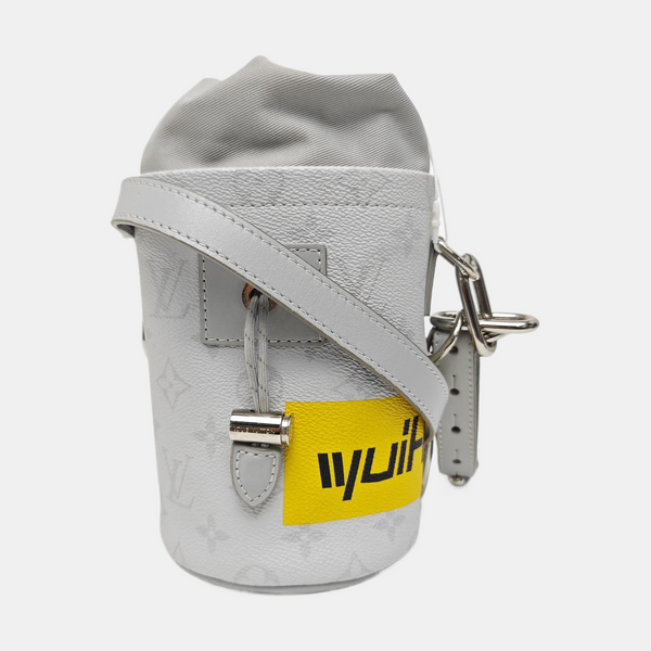CHALK Monogram Coated Canvas Gray