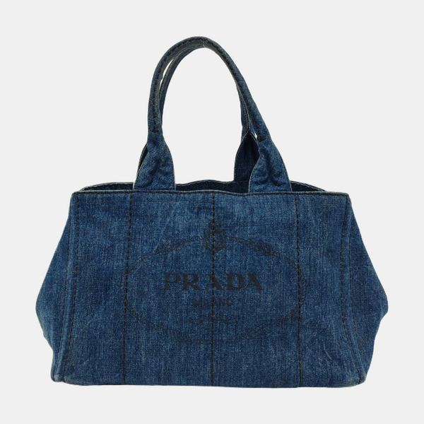 Denim Quilted Denim Blue