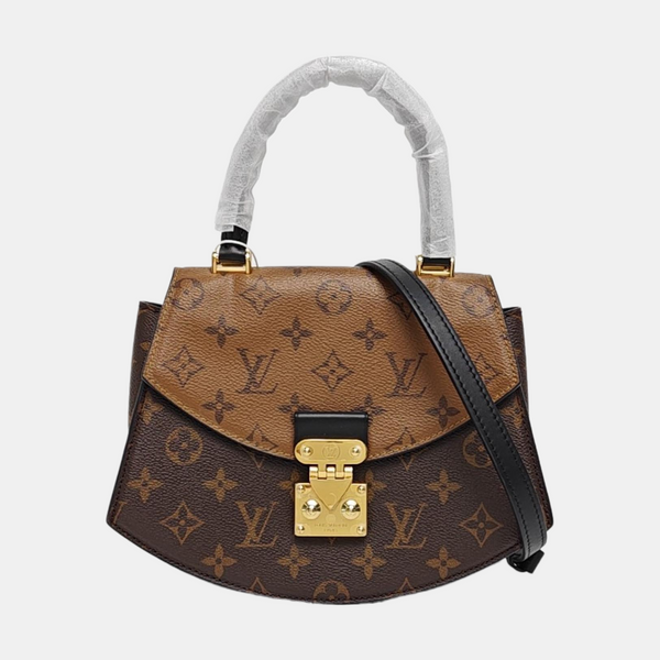 EDEN Monogram Coated Canvas Brown