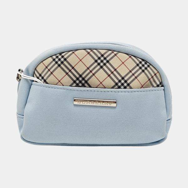 Canvas Clutch Blue