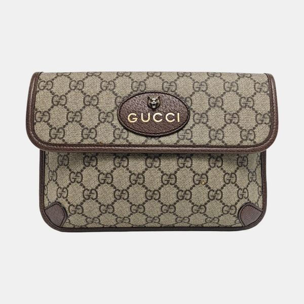 Neo Vintage Monogram Coated Canvas Beige