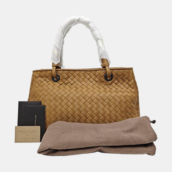 Calfskin Tote Bag Brown
