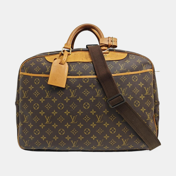 ALIZÉ Monogram Coated Canvas Brown