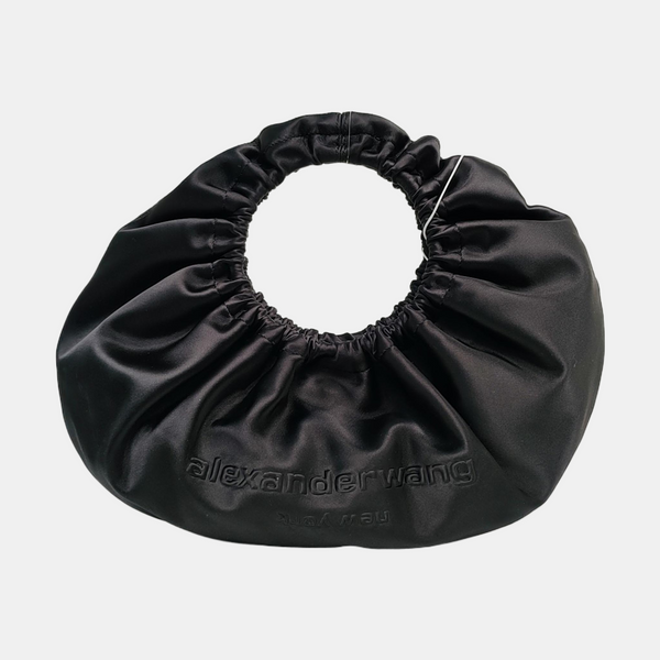 Fabric Top Handle Bag Small Black