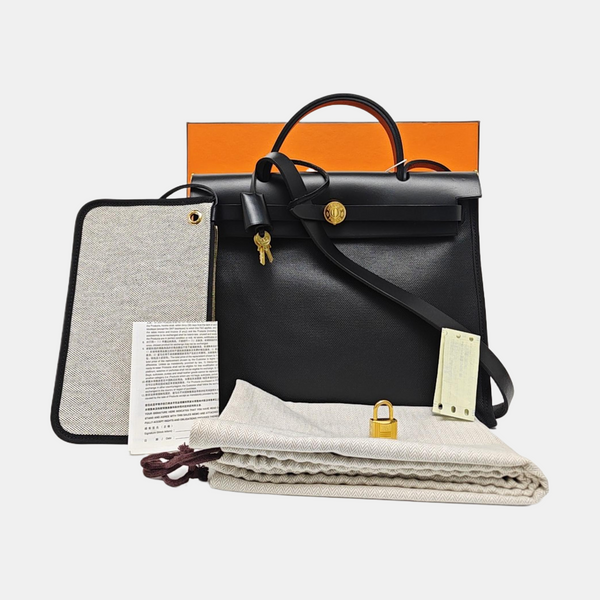 Herbag 31 Coated Canvas Black