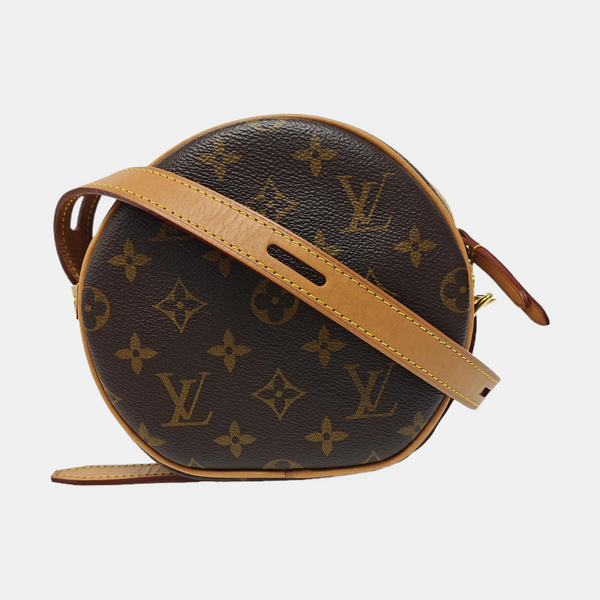 BOITE CHAPEAU PM Monogram Coated Canvas Brown