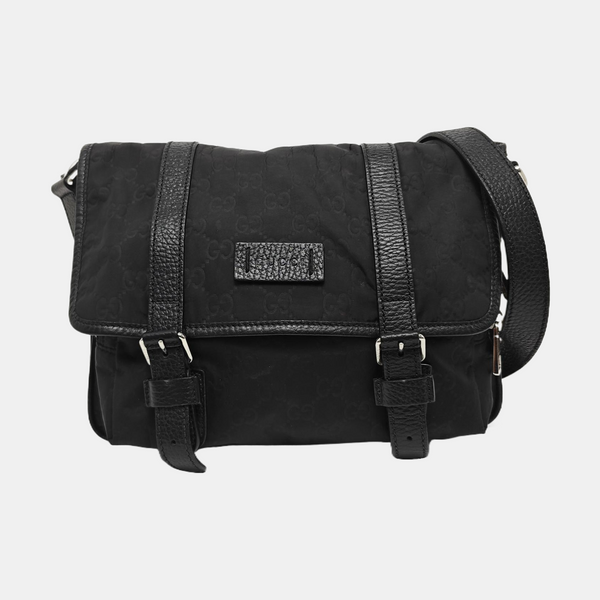 Messenger Monogram Nylon Black
