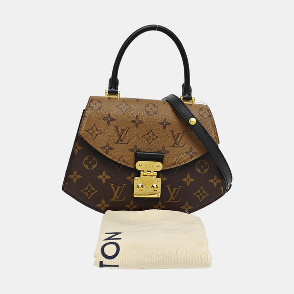 EDEN Monogram Coated Canvas Brown