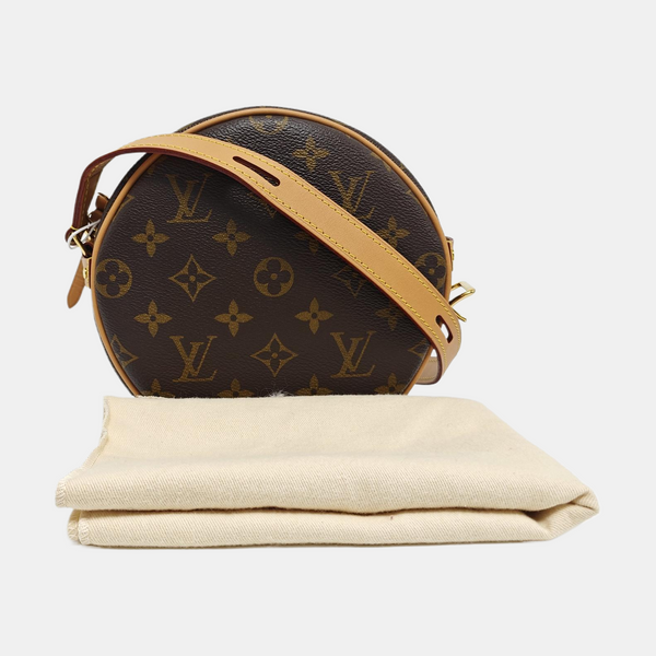 BOITE CHAPEAU PM Monogram Coated Canvas Brown