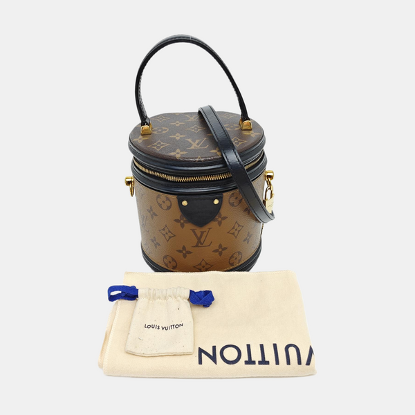 CANNES PM Monogram Coated Canvas Brown