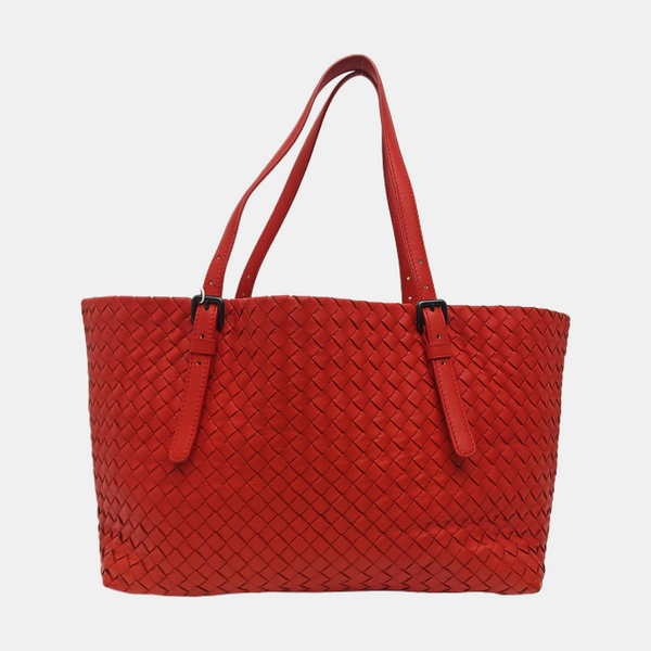 Cesta Calfskin Red