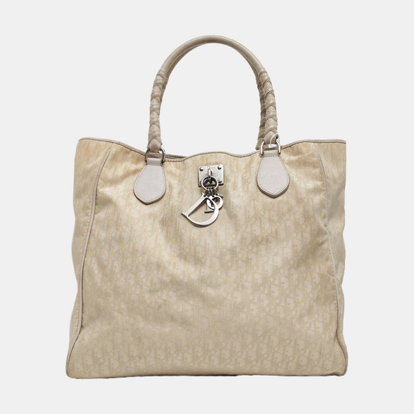 Lovely Oblique Canvas Beige