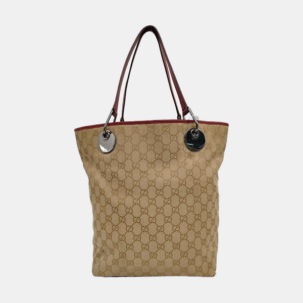 Full Moon Monogram Canvas Beige
