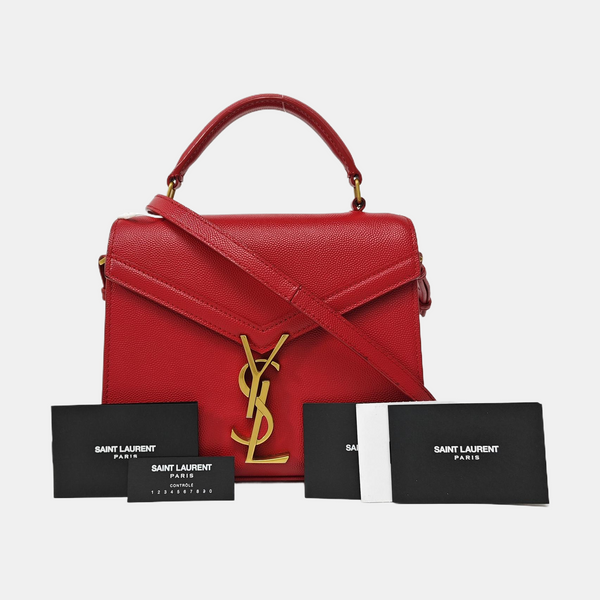 CASSANDRA Mini Calfskin Red